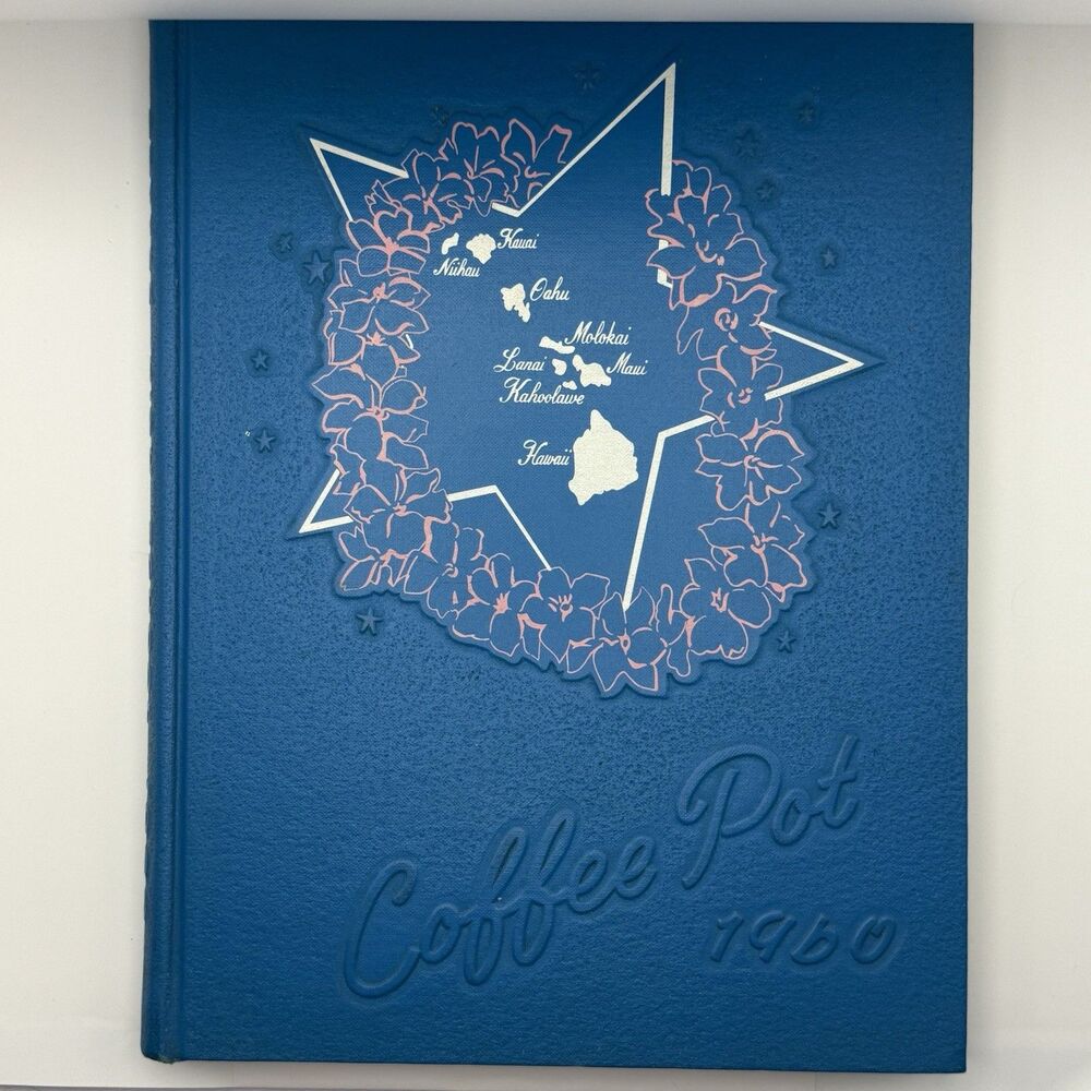 1960 Coffee High School Yearbook Florence Alabama Coffee Pot